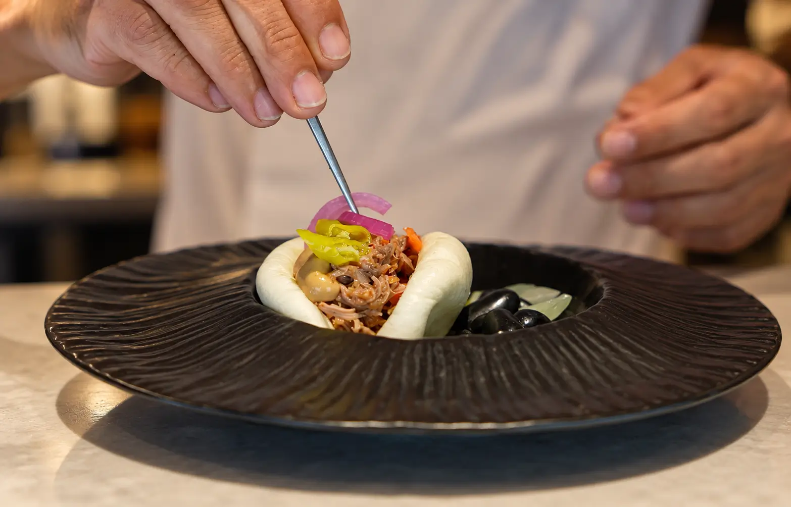 Del pintxo tradicional al pintxo creativo: la barra de Patxi en Sukalde